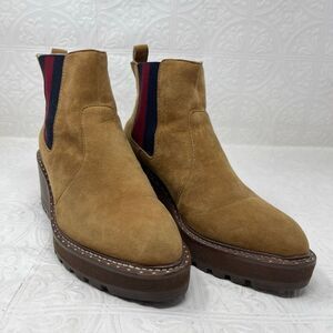 Cecelia New York Suede Wedge Booties - Sz 6